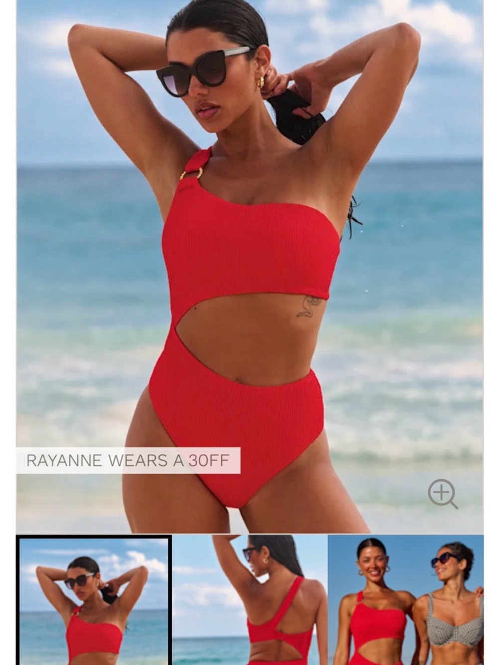 Talamanca One-Shoulder Cutout Black One-Piece Swimsuit